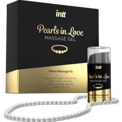 INTT MASSAGE  ORAL SEX - PEARLS IN LOVE CON COLLAR DE PERLAS Y GEL DE SILICONA