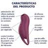 SATISFYER - POCKET PRO 1 ESTIMULADOR CLÍTORIS GRANATE