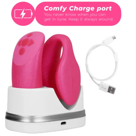 WE-VIBE - CHORUS VIBRADOR PAREJAS CON CONTROL SQUEEZE ROSA