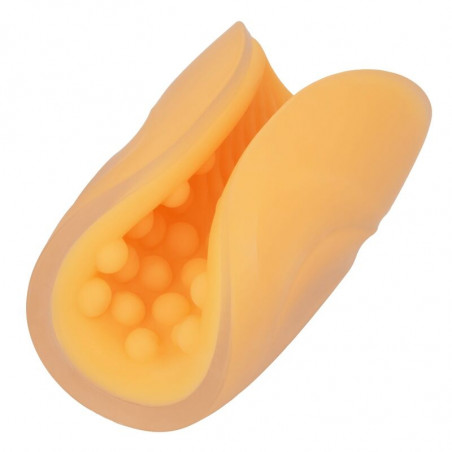 Masturbador Grip Naranja CALEX | Sweet Sin Erotic