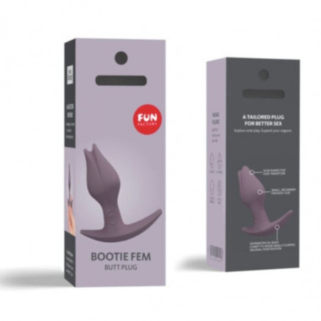 FUN FACTORY - BOTÍN FEM TAUPE OSCURO