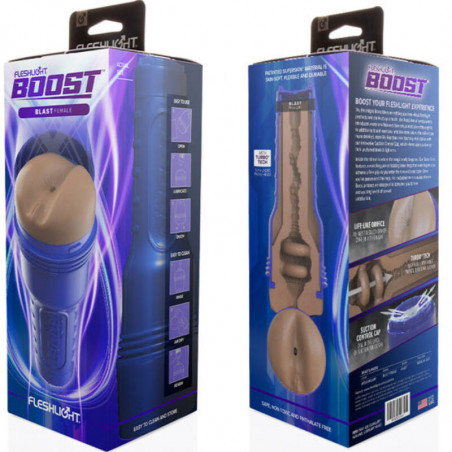 FLESHLIGHT BOOST - MASTURBADOR ANO BLAST FEMALE MD FLESH (RP)