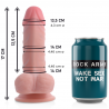 ROCKARMY - DUAL DENSITY PANZER DILDO REALISTA 17CM