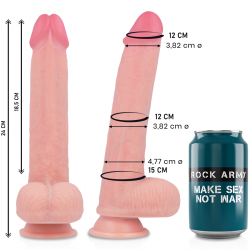 ROCKARMY - LIQUID SILICONE DILDO PREMIUM KINGCOBRA 24CM