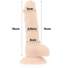 COCK MILLER SILICONA DENSITY COCKSIL ARTICULABLE 13 CM