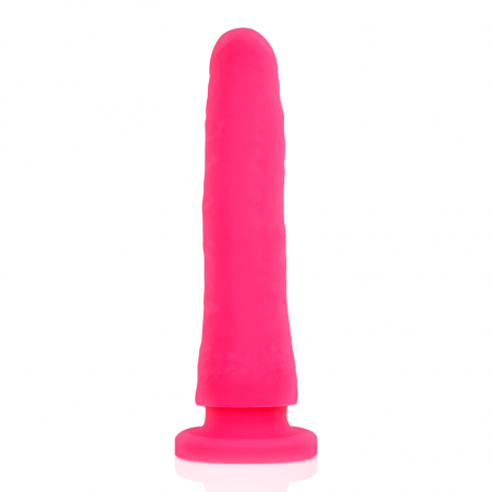 Dildo Rosa Silicona Médica 20cm - DELTACLUB | Sweet Sin Erotic