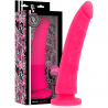 Dildo Rosa Silicona Médica 23cm - DELTACLUB | Sweet Sin Erotic