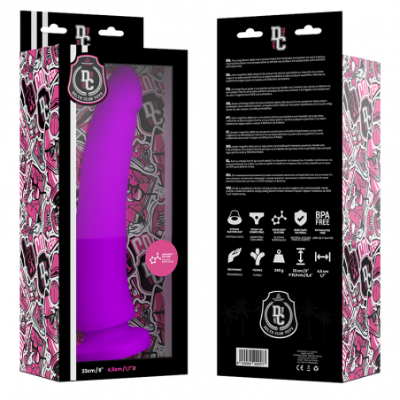 Dildo Lila Silicona Médica 23cm - DELTACLUB | Sweet Sin Erotic