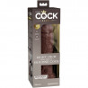 KING COCK ELITE - DILDO REALISTICO SILICONA 20.3 CM MARRON