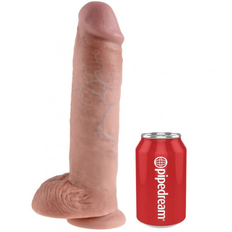 King Cock 11" Pene Realístico Natural | Sweet Sin Erotic