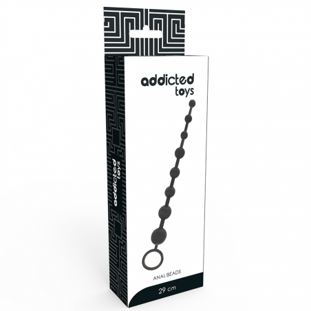 ADDICTED TOYS ANAL BEADS 29CM NEGRO