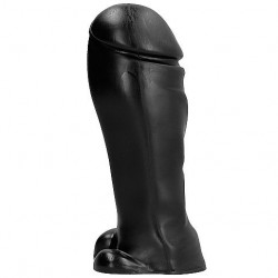 All Black Dildo 22cm Punta Ancha | Sweet Sin Erotic