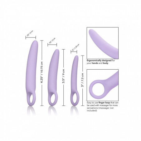 Set de 3 Dilatadores Vaginal Silicona |Sweet Sin Erotic