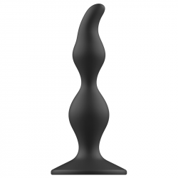 Plug Anal Negro Addicted Toys 12cm | Sweet Sin Erotic