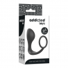 Plug Anal con Anillo Silicona Negro Addicted Toys - Sweet Sin Erotic