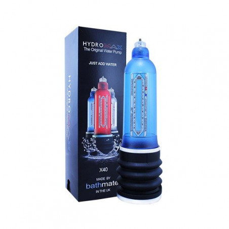 BATHMATE - HYDROMAX 9 BOMBA AUMENTO PENE AZUL