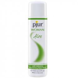 PJUR WOMAN ALOE LUBRICANTE BASE AGUA 100 ML