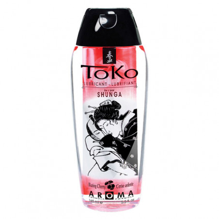 Lubricante Cereza Ardiente - Shunga Toko | Sweet Sin Erotic