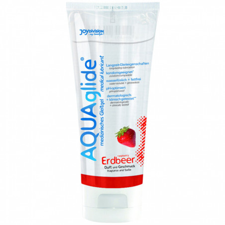 Lubricante Sabor Fresa - Aquaglide | Sweet Sin Erotic