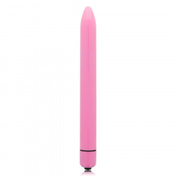 Glossy Slim Vibrador Rosa Intenso | Sweet Sin Erotic