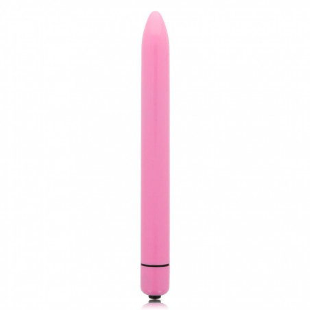 Glossy Slim Vibrador Rosa Intenso | Sweet Sin Erotic