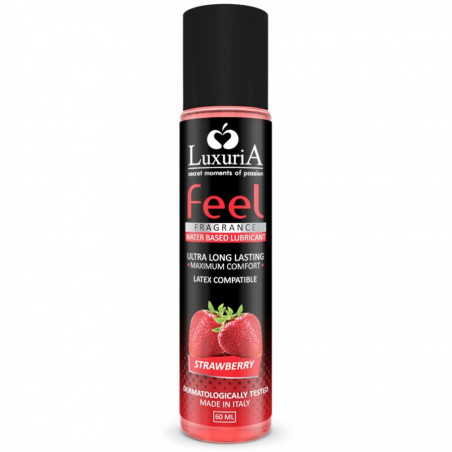 Lubricante Fresa - Luxuria Feel | Sweet Sin Erotic