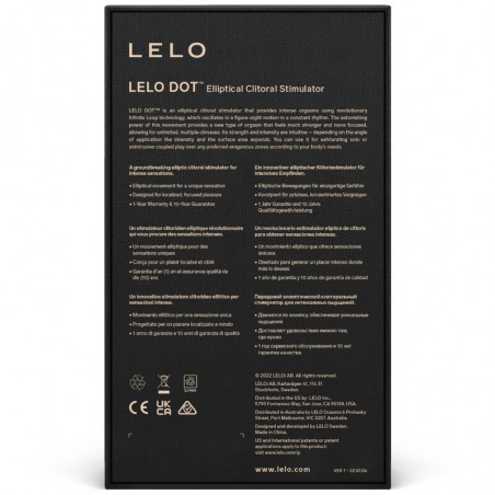 LELO Dot Estimulador Aqua | Sweet Sin Erotic