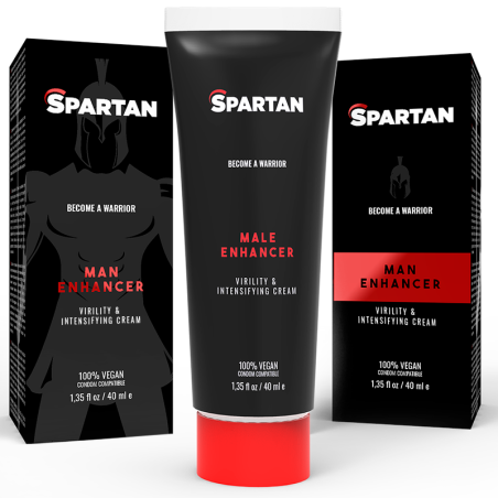 SPARTAN - COUPLE GEL ERECCION-ORGASMO-DURACION 100% VEGANO