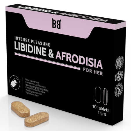 BLACKBULL BY SPARTAN - LIBIDINE  AFRODISIA PLACER INTENSO PARA MUJER 10 CÁPSULAS