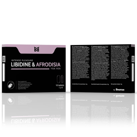 BLACKBULL BY SPARTAN - LIBIDINE  AFRODISIA PLACER INTENSO PARA MUJER 10 CÁPSULAS