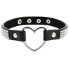 COQUETTE CHIC DESIRE - CHOKER CUERO VEGANO CORAZON