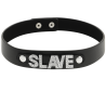 COQUETTE CHIC DESIRE - CHOKER CUERO VEGANO SLAVE