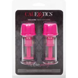 CALEX VACCUM TWIST SUCCIONADORES PEZONES ROSA