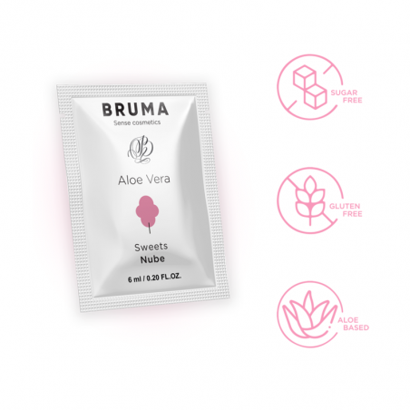 Aloe Vera Gel Sabor Nube 6ml - Bruma | Sweet Sin Erotic