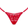 OBSESSIVE - LACELOVE TANGA ROJO XS/S