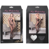 QUEEN LINGERIE BODYSTOCKING CUELLO HALTER S-L