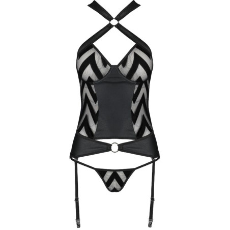 PASSION HIMA CORSET CUERO ECOLOGICO S/M