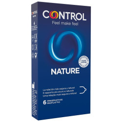 Preservativo Adapta Nature 6 Uds - CONTROL | Sweet Sin Erotic