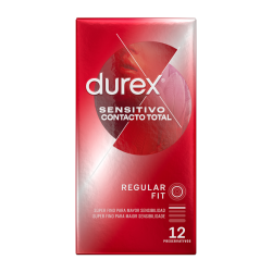Preservativo SensitivoTotal 12 Uds - DUREX | Sweet Sin Erotic