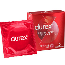 Preservativo Sensitivo Suave 3 Uds - DUREX | Sweet Sin Erotic