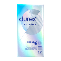 Preservativo Invisible Extra Fino 12 Uds - DUREX  | Sweet Sin Erotic