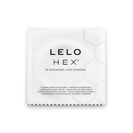 Preservativo Caja 3 Uds - LELO HEX | Sweet Sin Erotic