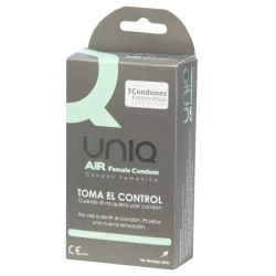 Preservativo Air Preservativo Femenino 3 Uds - UNIQ | Sweet Sin Erotic