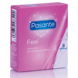 Preservativos Sensitive Ultrafino 3 Uds - PASANTE | Sweet Sin Erotic