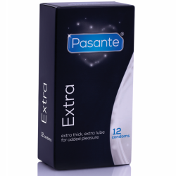 Preservativos Extra Gruesos 12 Uds - PASANTE | Sweet Sin Erotic