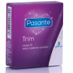 Preservativo Trim Más Delgado 3 Uds -  PASANTE | Sweet Sin Erotic