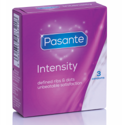 Preservativos Puntos y Estrías 3 Uds - PASANTE | Sweet Sin Erotic