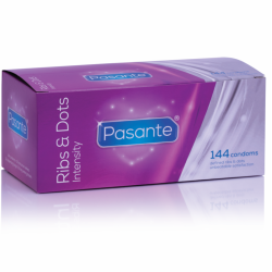 Preservativos puntos y Estrías 144 Uds - PASANTE | Sweet Sin Erotic