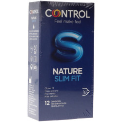Preservativos Nature Slim Fit 12 Uds - CONTROL | Sweet Sin Erotic