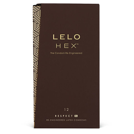 Preservativos XL 12 Pack - LELO HEX | Sweet Sin Erotic